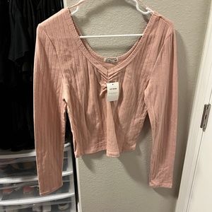 Cropped long sleeve